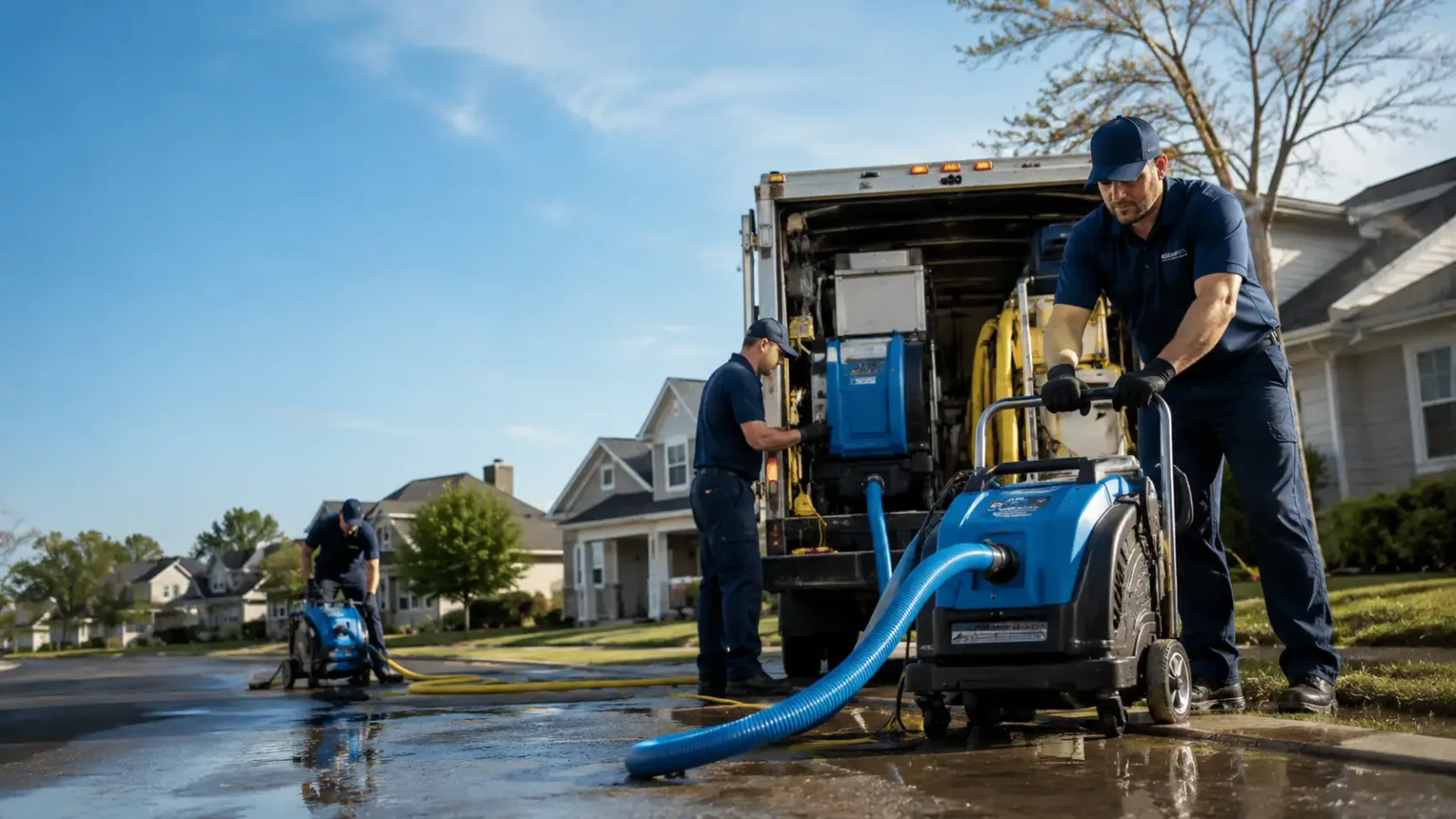 Flood Damage Cleanup in San Lucas, CA